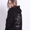 Capuchonvest We are dancers - zwart Capuchonvest We are dancers - zwart
