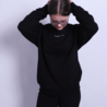 MAAT L: Sweater Hidden language - zwart MAAT L: Sweater Hidden language - zwart