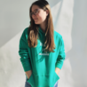 MAAT S: Hoodie Art in motion - spring green MAAT S: Hoodie Art in motion - spring green
