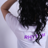 MAAT XL: T-shirt Rhythm - wit MAAT XL: T-shirt Rhythm - wit
