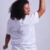MAAT XL: Oversized t-shirt Flexible - wit MAAT XL: Oversized t-shirt Flexible - wit