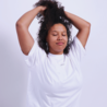 MAAT XL: Oversized t-shirt Flexible - wit MAAT XL: Oversized t-shirt Flexible - wit