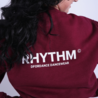 MAAT XL: Sweater Rhythm - bordeauxrood MAAT XL: Sweater Rhythm - bordeauxrood
