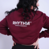 MAAT XL: Sweater Rhythm - bordeauxrood MAAT XL: Sweater Rhythm - bordeauxrood