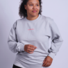MAAT XS: Sweater Rhythm - opaal grijs MAAT XS: Sweater Rhythm - opaal grijs