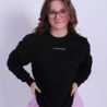 MAAT S: Sweater Rhythm - zwart MAAT S: Sweater Rhythm - zwart
