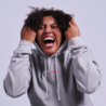 MAAT L: Hoodie The studio - opaal grijs MAAT L: Hoodie The studio - opaal grijs