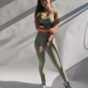 SIZE S: Seamless dance legging - sage SIZE S: Seamless dance legging - sage