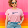 I don't squat. I plié. t-shirt - rose I don't squat. I plié. t-shirt - rose
