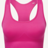 Medium impact seamless ribbed dance bra - magenta Medium impact seamless ribbed dance bra - magenta