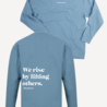 We rise sweater - powder blue We rise sweater - powder blue