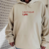 I don't squat. I plié. hoodie - vanilla I don't squat. I plié. hoodie - vanilla