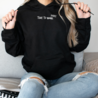 Time to dance hoodie - zwart Time to dance hoodie - zwart