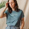 I don't squat. I plié. t-shirt - staalblauw I don't squat. I plié. t-shirt - staalblauw