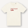 I don't squat. I plié. t-shirt - vanilla I don't squat. I plié. t-shirt - vanilla