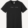 Life happens, dance helps t-shirt - black Life happens, dance helps t-shirt - black