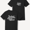 The body says what words cannot t-shirt - zwart The body says what words cannot t-shirt - zwart