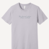 She danced where other walked t-shirt - dusty lavendel She danced where other walked t-shirt - dusty lavendel