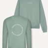 Each movement is a word sweater - grijsgroen Each movement is a word sweater - grijsgroen
