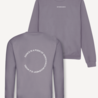 Each movement is a word sweater - faded purple Each movement is a word sweater - faded purple