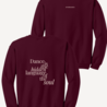 Dance is the hidden language sweater - bordeauxrood Dance is the hidden language sweater - bordeauxrood