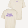 Dance is always the answer oversized t-shirt - sand Dance is always the answer oversized t-shirt - sand