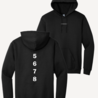Minimalistic hoodie - zwart Minimalistic hoodie - zwart