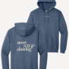 Never stop dancing hoodie - staalblauw Never stop dancing hoodie - staalblauw