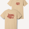 The body says what words cannot t-shirt - natural The body says what words cannot t-shirt - natural