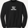 Dance is music made visible sweater - zwart Dance is music made visible sweater - zwart