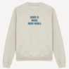 Dance is music made visible sweater - stone Dance is music made visible sweater - stone