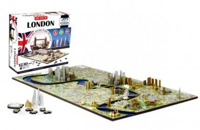 4D cityscape 4D puzzel Londen
