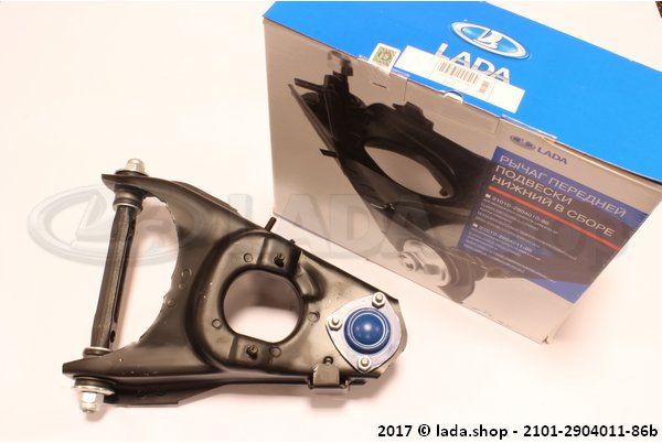 Original LADA 2101-2904011-86, Querlenker. vorne. links