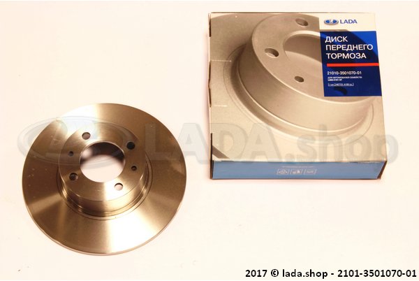 Original LADA 2101-3501070-01, Disc. front brake