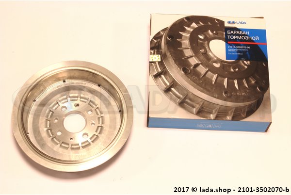 Original LADA 2101-3502070, Bremstrommel LADA 2101-7