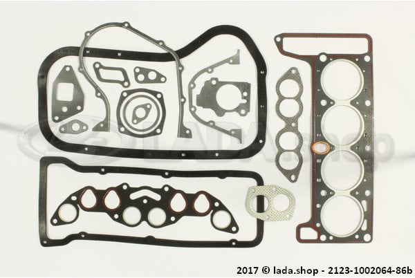 Original LADA 2123-1002064-86, Motor-Dichtungen-kit 1700 MPFI