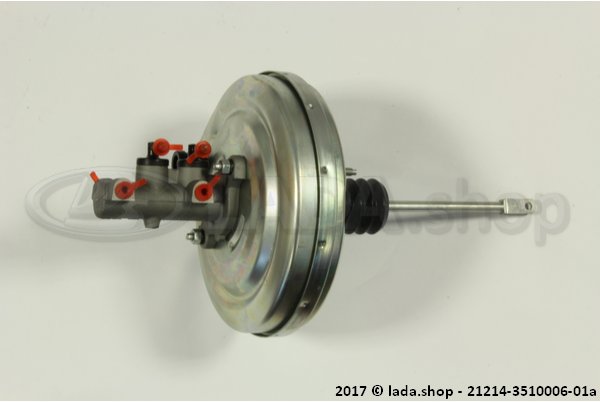 Original LADA 21214-3510006-01, Brake Booster De Vacuo Com O Freio De Cilindro Mestre