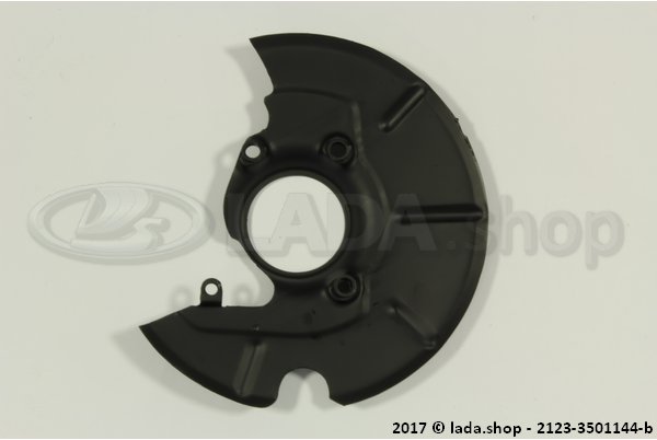 Original LADA 2123-3501144, Splash guard. RH