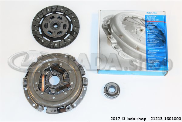 Original LADA 21213-1601000, Jeu de disques d’embrayage Niva 1700