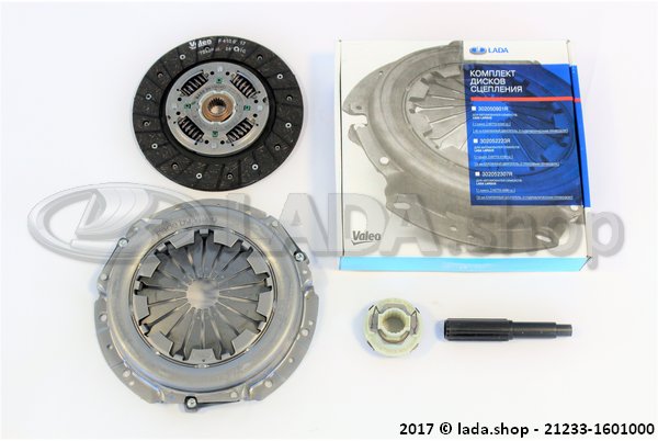 Valeo 21233-1601000, Assy Kit Embreagem Com Rolamento (Kit 3)