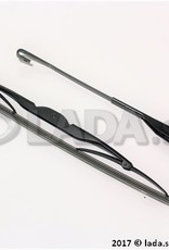 Original LADA 21214-5205060-10,  Wiper blade and arm, Mounting hole Ø8 mm