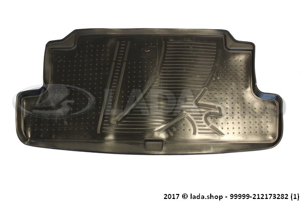 Original LADA 99999-2121732-82, Kofferbak mat LADA 4x4 3D  (polyurethan)