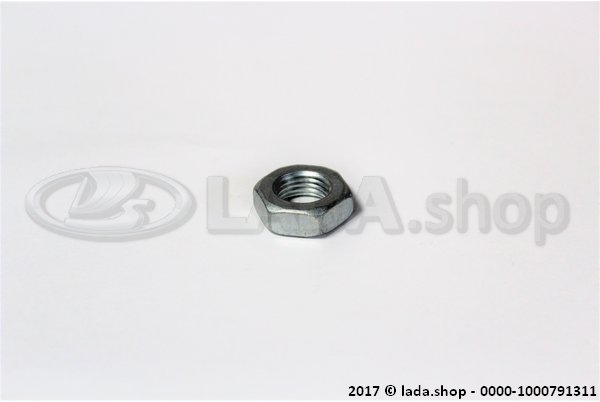 Original LADA 0000-1000791311, Thin nut M14x1.5