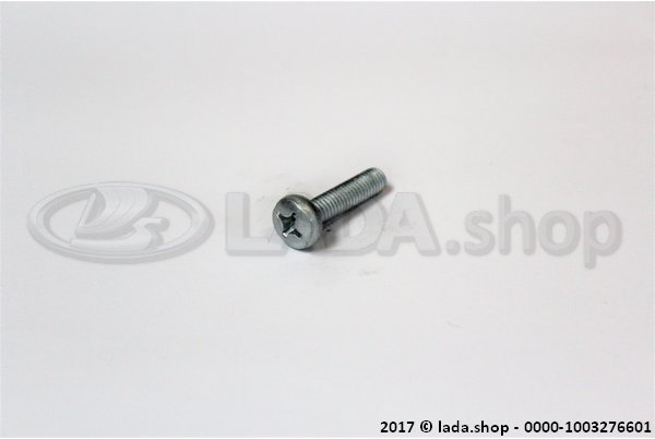 Original LADA 0000-1003276601, Schroef M6x25