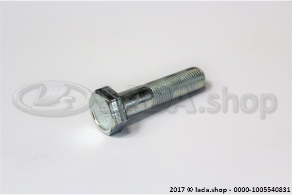 Original LADA 0000-1005540831, Bolt M12x1.25x50 10.9