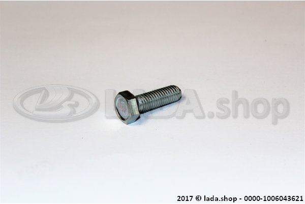 Original LADA 0000-1006043621, Bolt M8x25