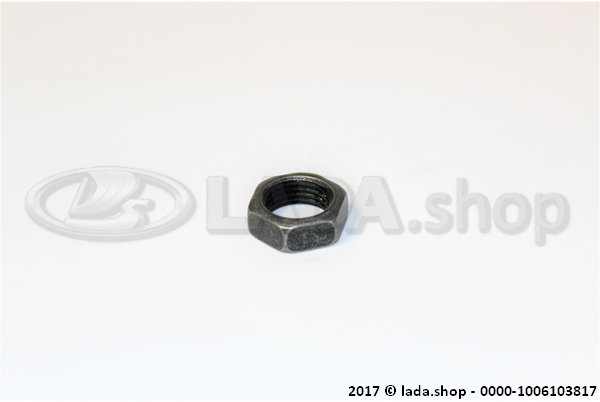 Original LADA 0000-1006103817, Thin nut M16x1.5