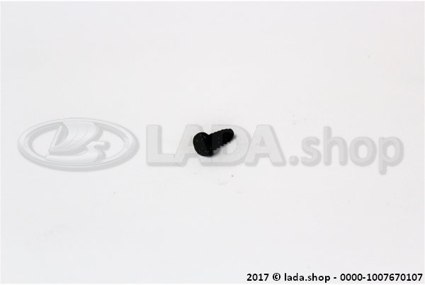 Original LADA 0000-1007670107, Self-tapping screw 4.3x12.7