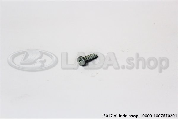 Original LADA 0000-1007670201, Self-tapping screw 4.3x5.9