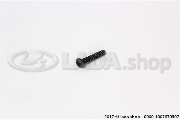 Original LADA 0000-1007670507, Self-tapping screw 4.3x25.4